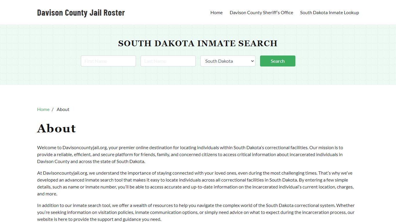 About - davisoncountyjail.org